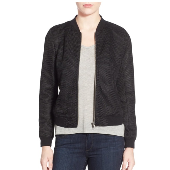 TROUVÉ Mesh Bomber Jacket Size Small - Picture 4 of 4